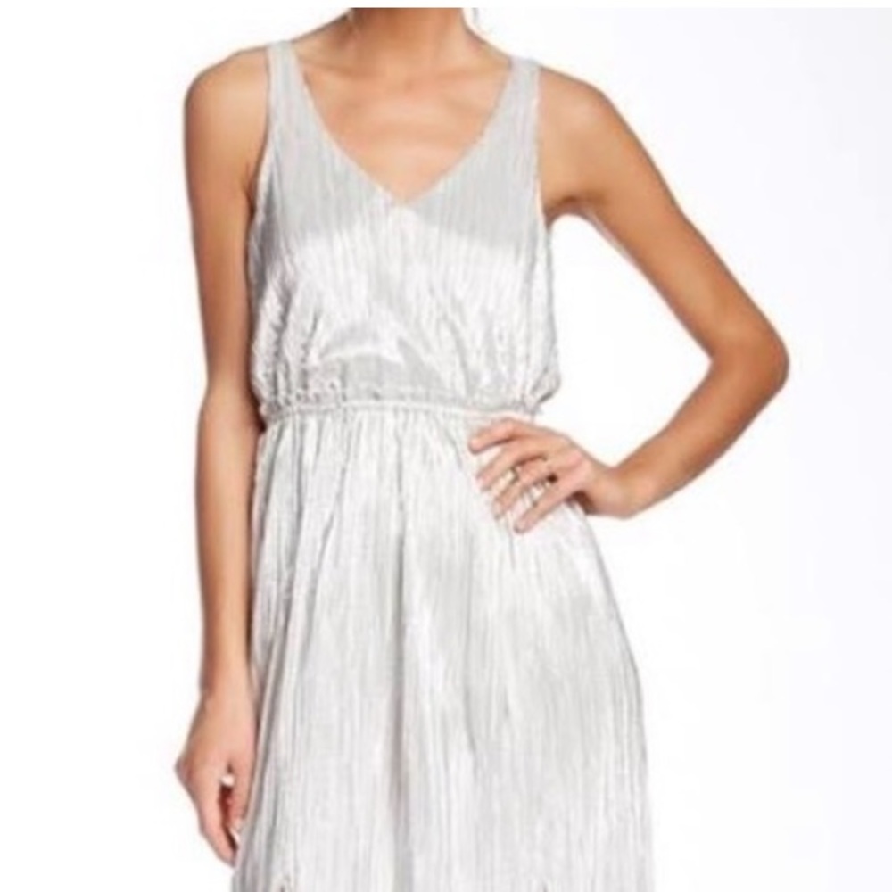 BCBG Metallic Mini Dress